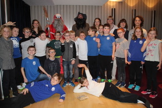 Tolle Youngsters Weihnachtsfeier.