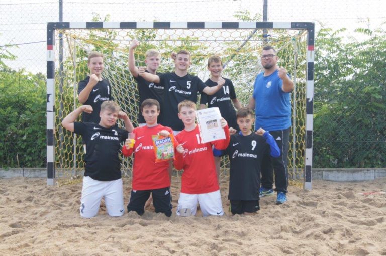 Männl. C-Jugend: Beach-Turnier Haibach