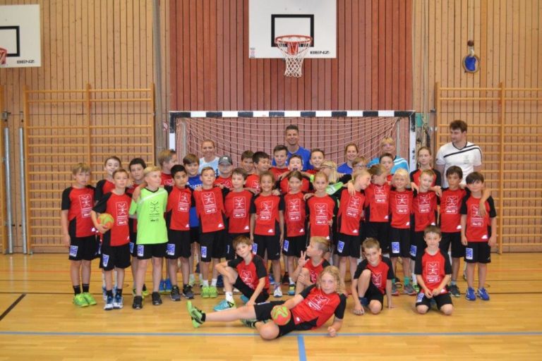 Kleines Jubiläum beim fünften Handballcamp!