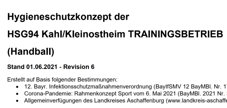 94er starten ins Training