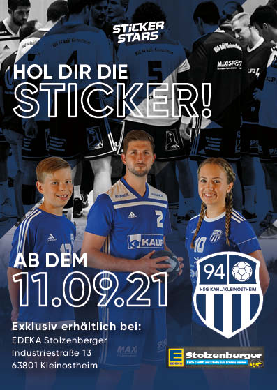 Hol dir die Sticker! 11.09.21-20.11.21