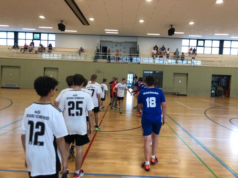 Männl. B-Jugend: Heimsieg im letzten Qualifikationsspiel