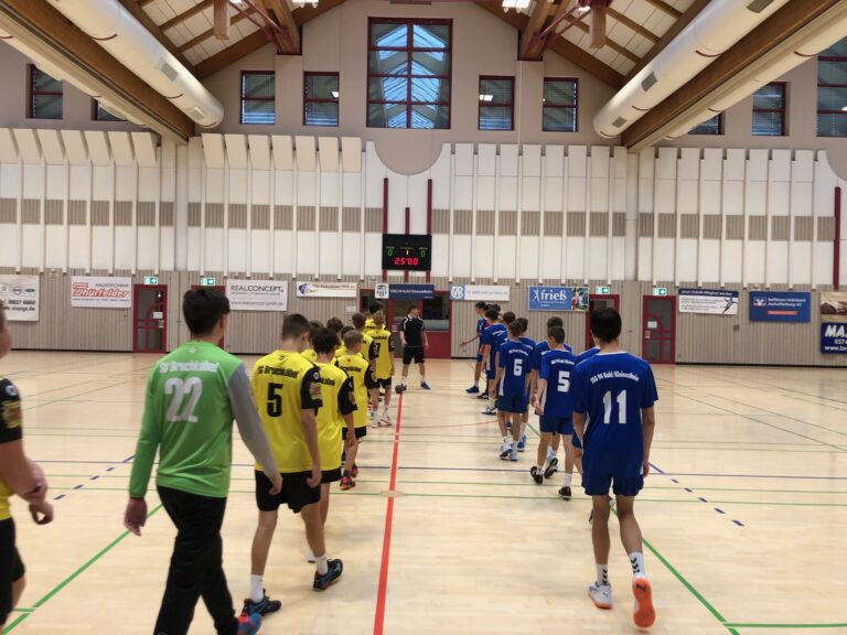 Männl. C-Jugend I: Verteidigt die Tabellenführung mit dem Sieg gegen Bruchköbel