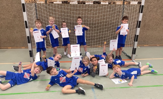 Mini Anfänger Jg. 2016: Spielen weiters Turnier beim TV Bürgstadt