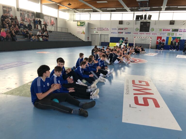 Männl C1-Jugend: Verliert knapp gegen die MT Melsungen Talents und wird bei der Hessenmeisterschaft Vierter