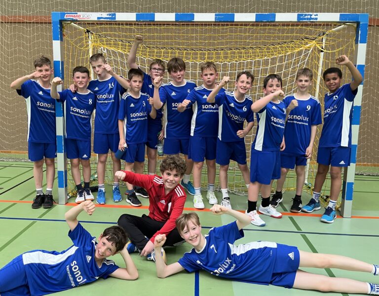 Männl. D-Jugend I: 3. Spiel – 2. Sieg