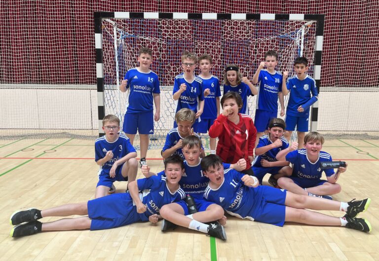 Männl. D-Jugend II: Männliche D2 siegt im ersten Heimspiel