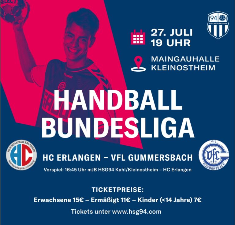 Bundesliga Handball in Kleinostheim: Main-Echo im Gespräch mit dem HC Erlangen.