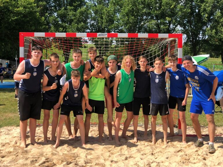 Männl. B-Jugend: Turniersieg beim HHV-Beach-Series in Wenigumstad