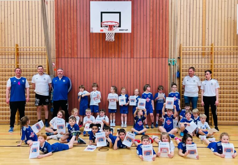 Mini Anfänger: Großes Abschlussturnier in der Kleinostheimer Schulturnhalle