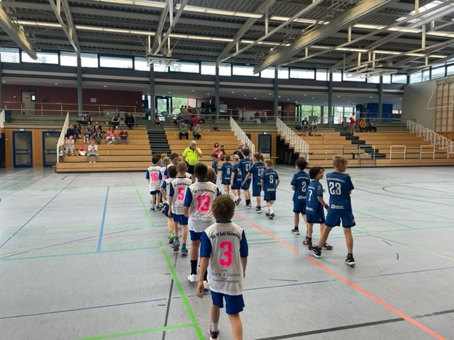 Männl. E2-Jugend: Spannendes Spiel zum Auftakt der Sommerrunde