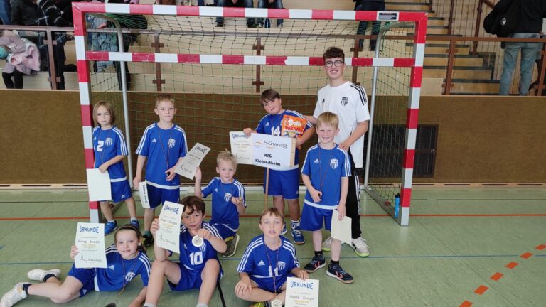 Erstes Mini 1 Turnier für unsere Kahler Nachwuchshandballer 