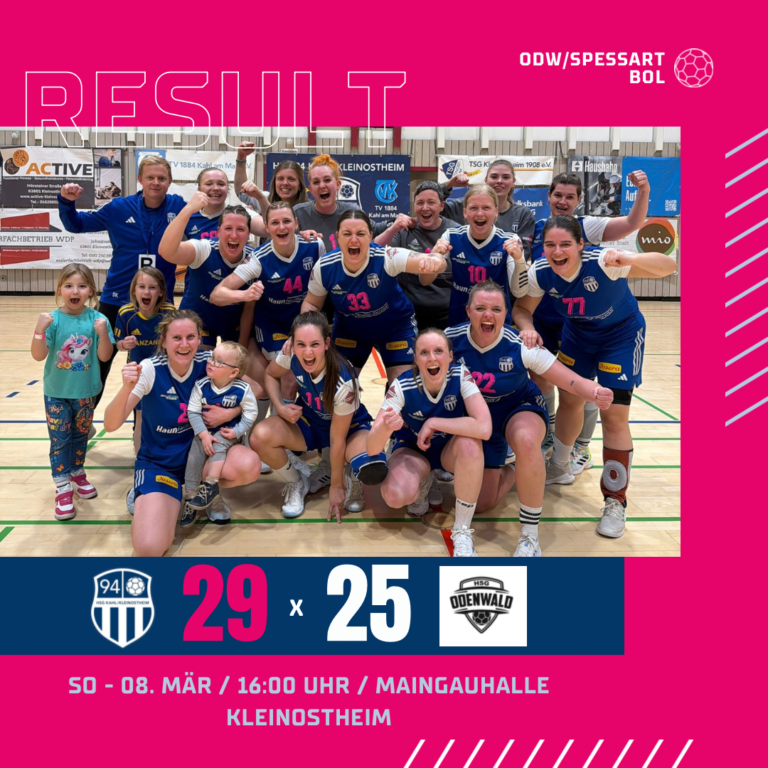 Damen: Heimsieg nach starker Torhüterleistung 🔥💪🏻