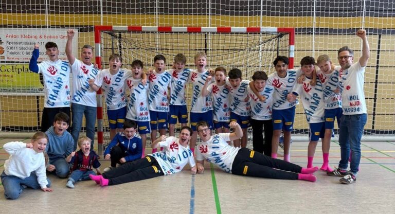 mD1 mit perfekter Saison nach 38:29 Auswärtssieg in Stockstadt verlustpunktfrei Meister 👑🥳